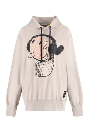 2 Moncler 1952 - Olive Oyl cotton hoodie-0